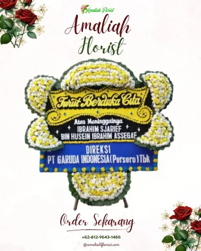 Papan Bunga Duka di Salaman